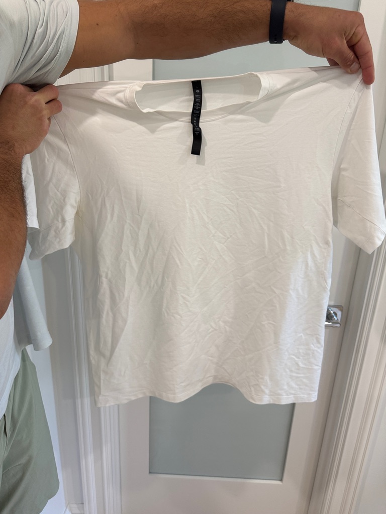 Lululemon Athletica Men's T-Shirt In White - Bundle Of 3 - Size L